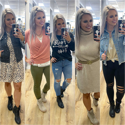Six Ways to Style Combat Boots!