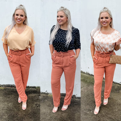 Three Ways to Style Colored Pants