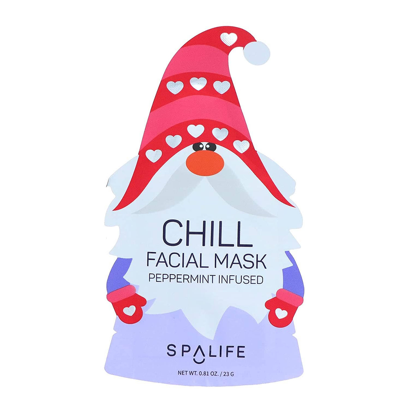Christmas Holiday Gnomes Facial Mask
