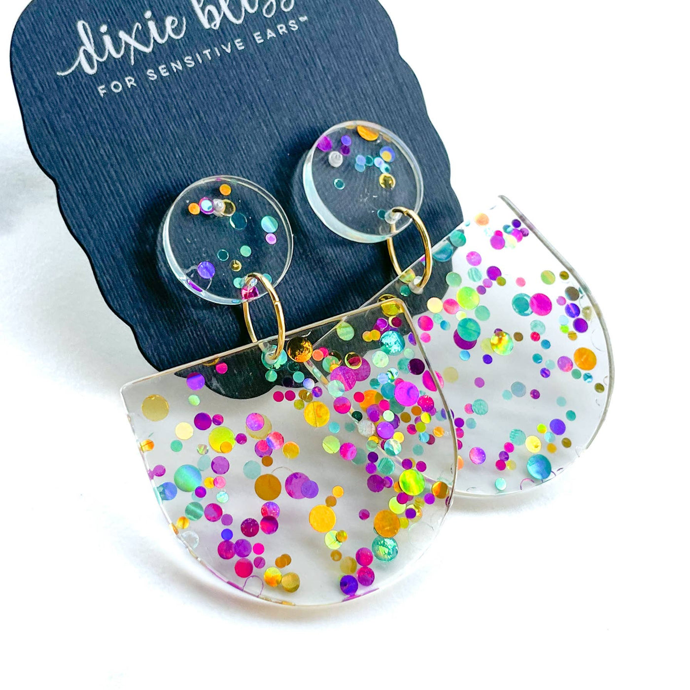 Party Time Confetti Earrings