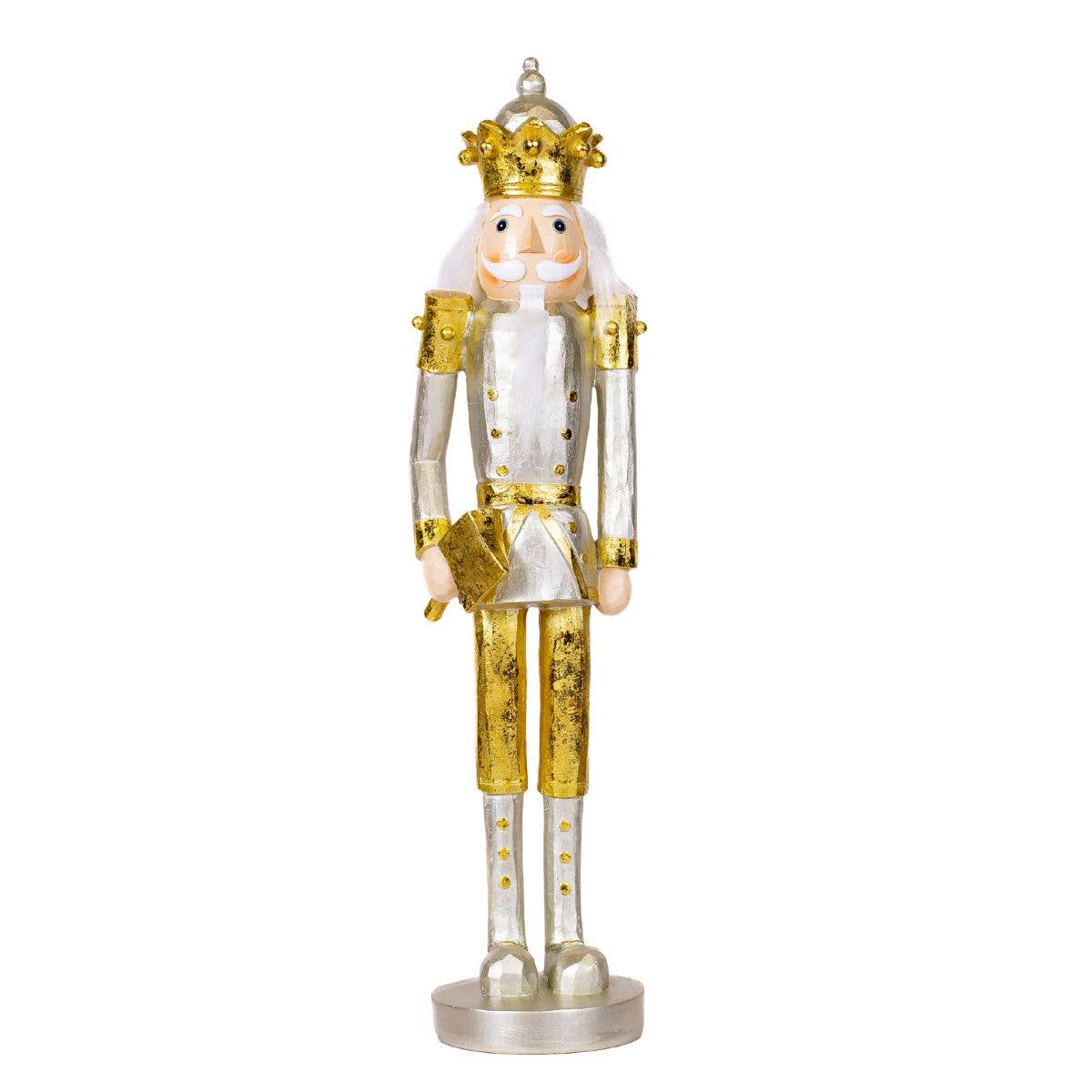 Edgar Nutcracker Gold/Silver 3.75x15