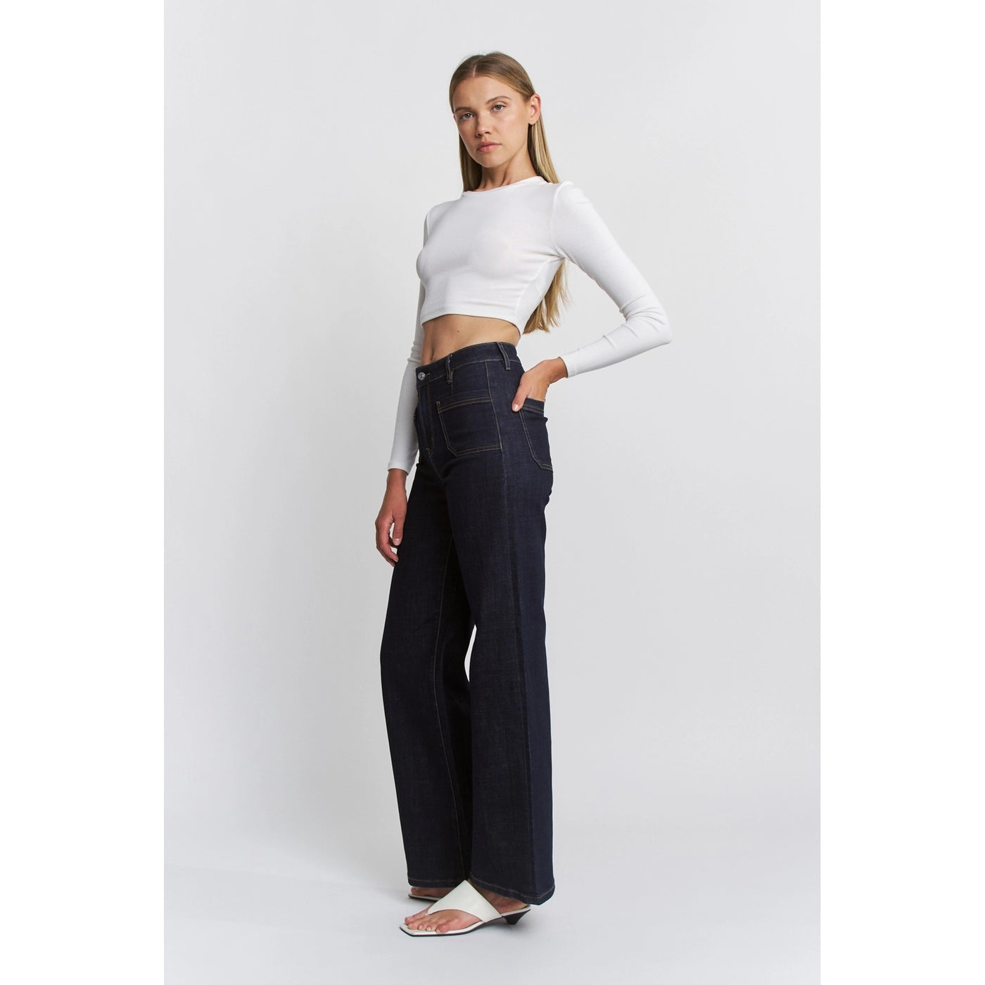 Galaxy Wide Leg Jeans