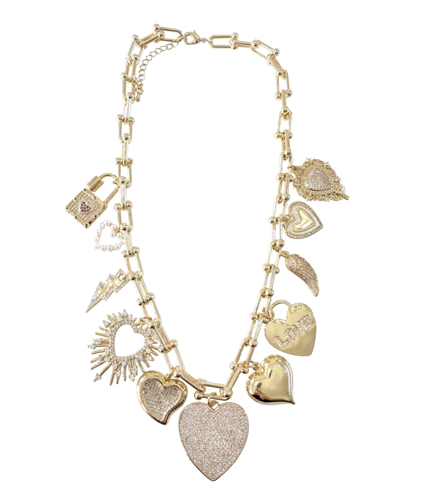 gold-charm-necklace