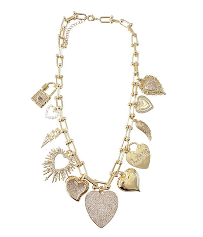 gold-charm-necklace