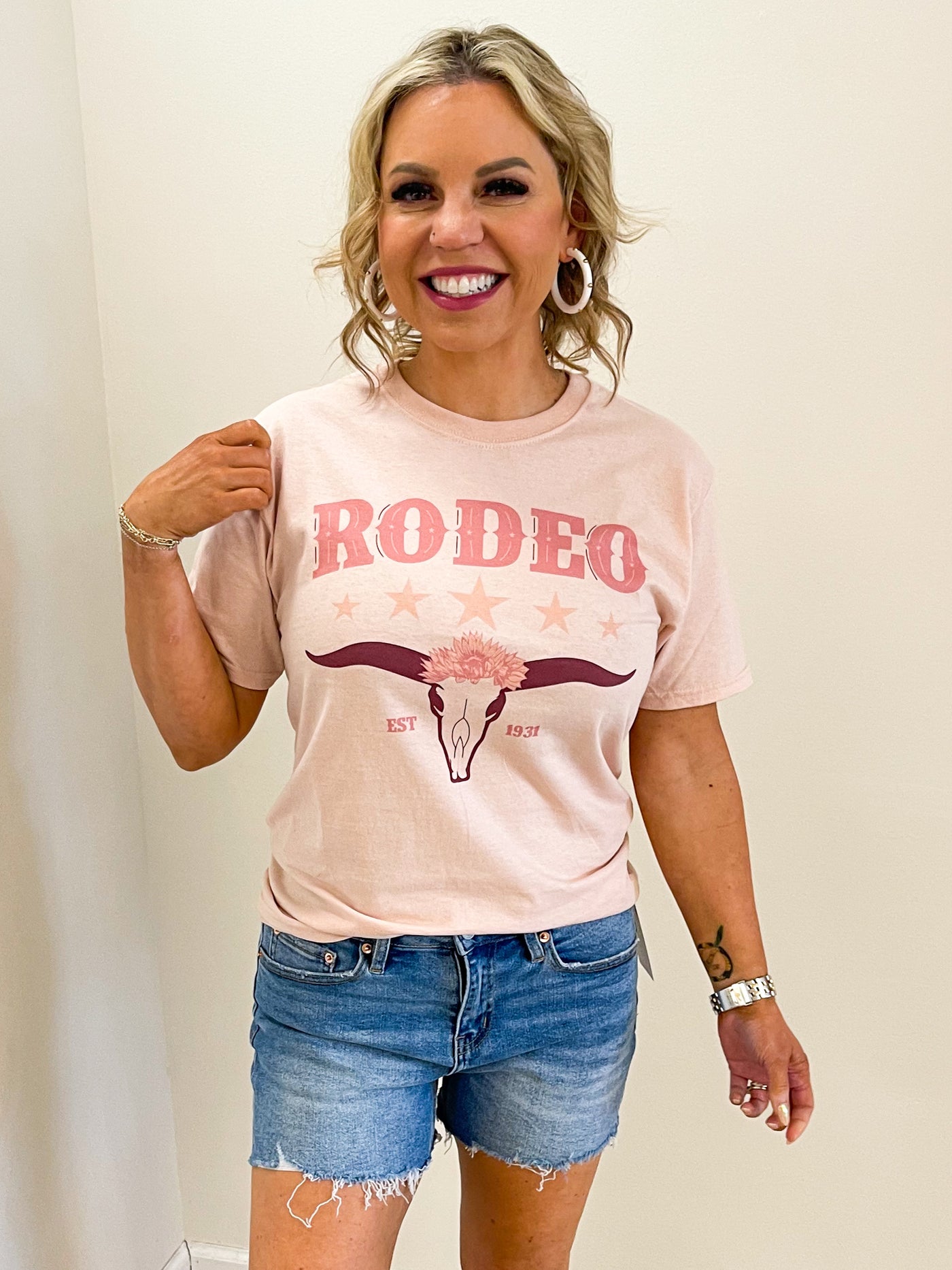 Floral Rodeo Graphic Shirt