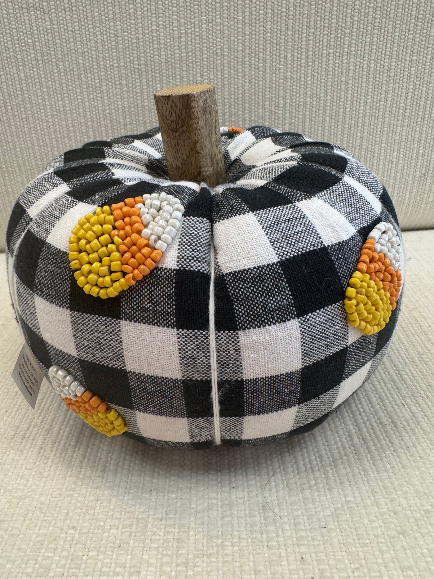 Halloween Beaded Pumpkin (Candy)