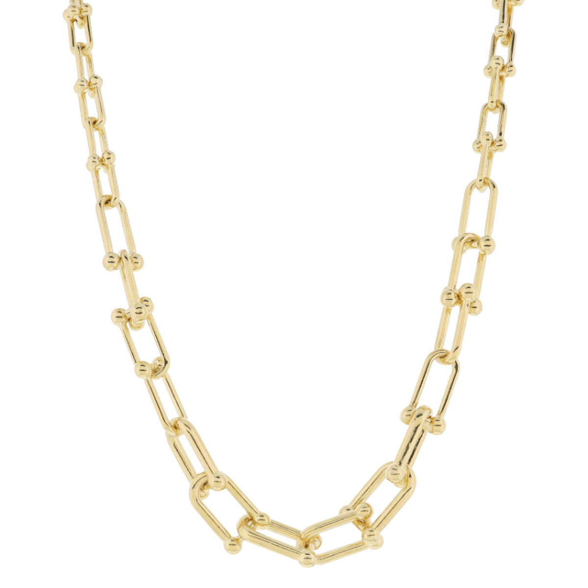 JM U-Link Necklace (Gold)