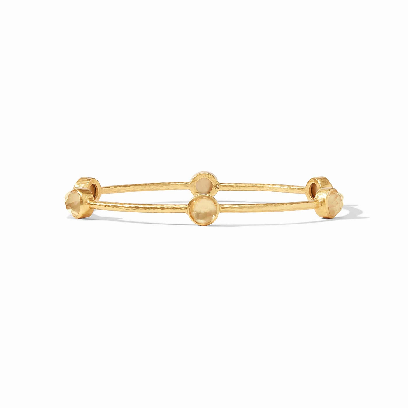 Julie Vos Milano Luxe Bangle Champagne Small