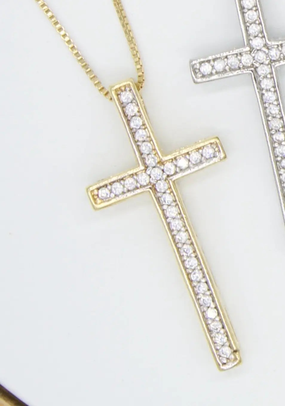 Cross 18K Gold Necklace