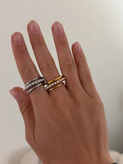 Selena Ring Gold Sz 8