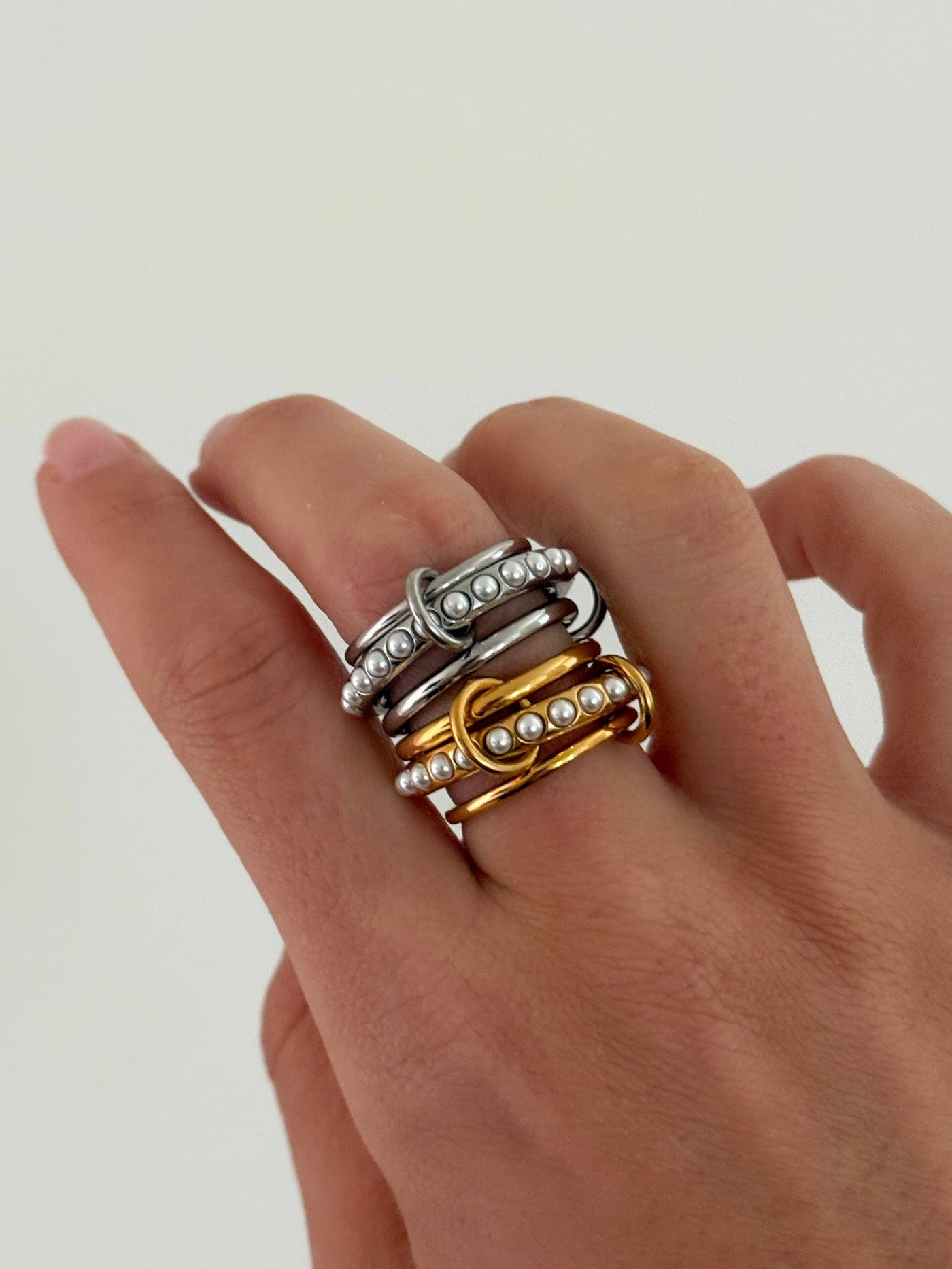 Selena Ring Gold Sz 8