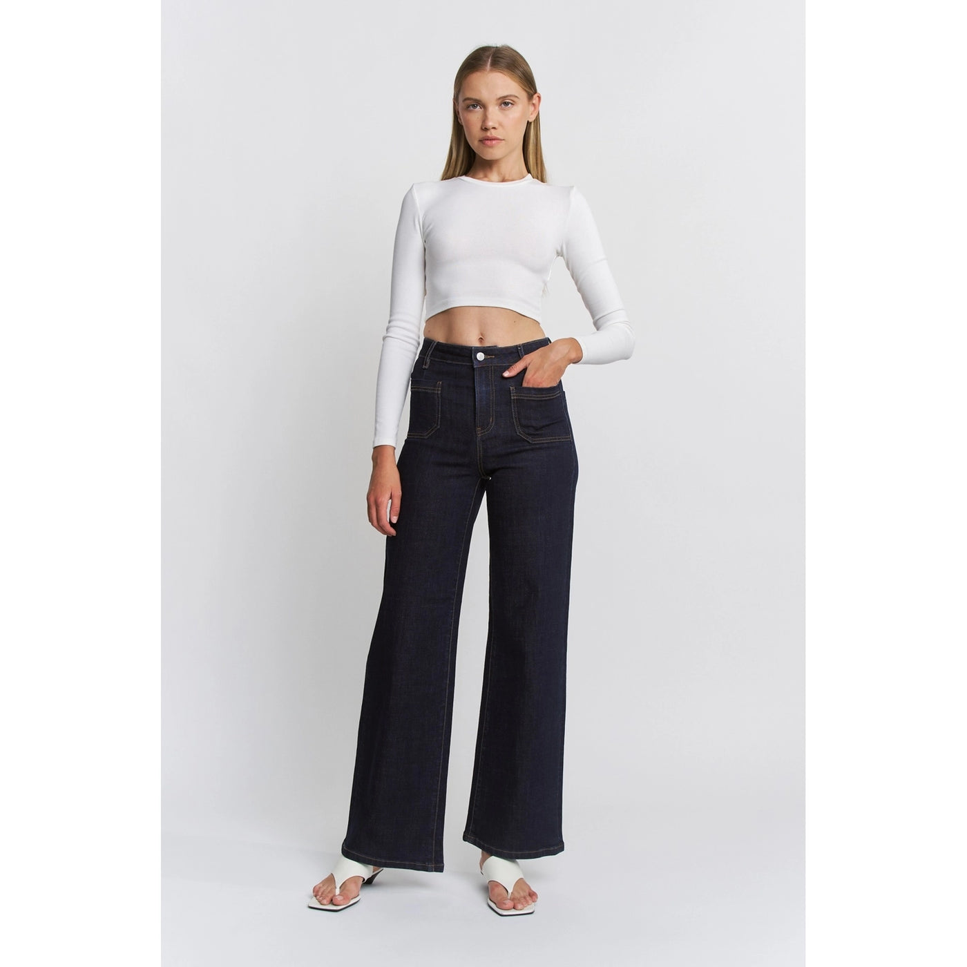 Galaxy Wide Leg Jeans