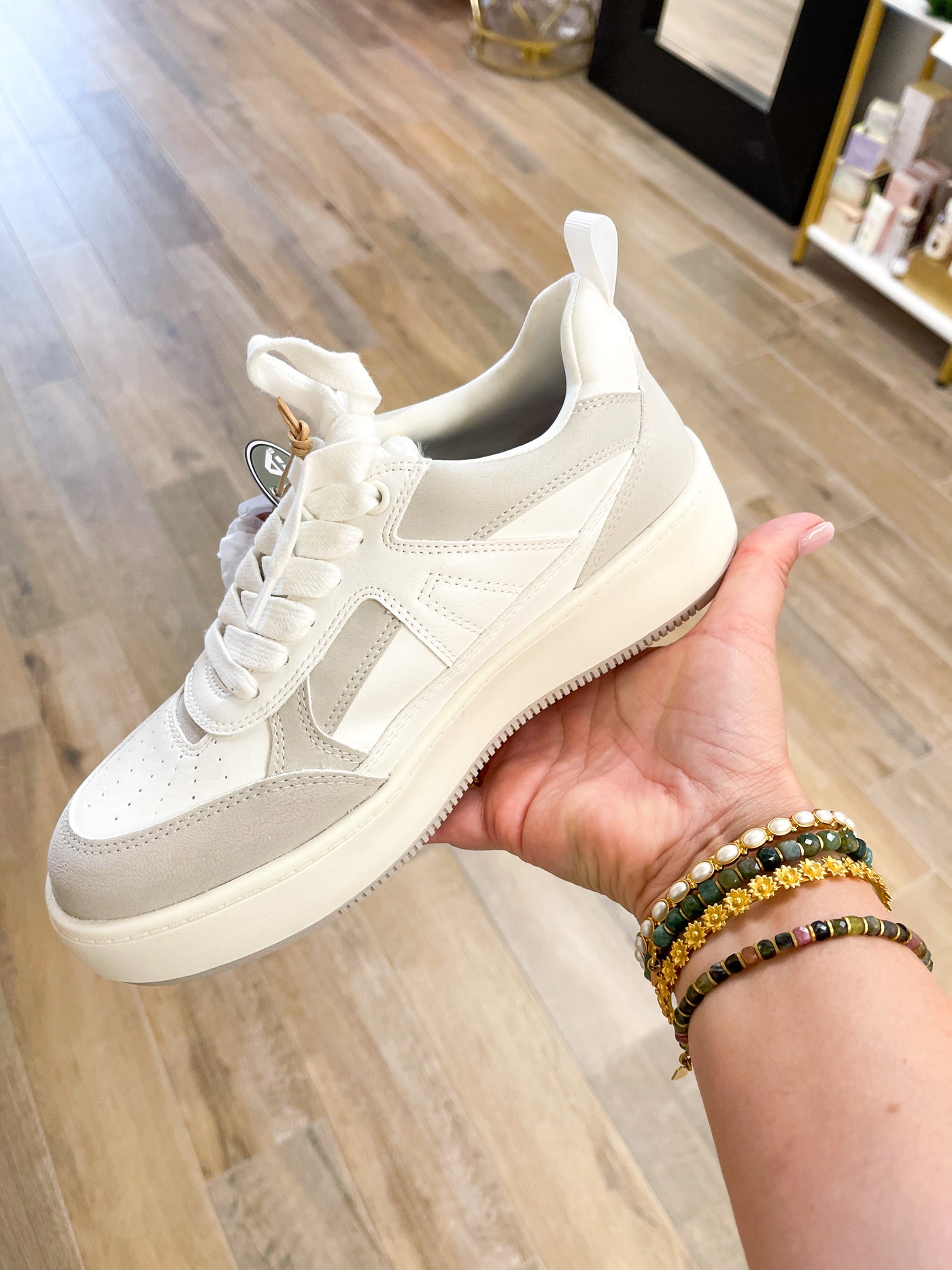 Dice Sneaker (White)