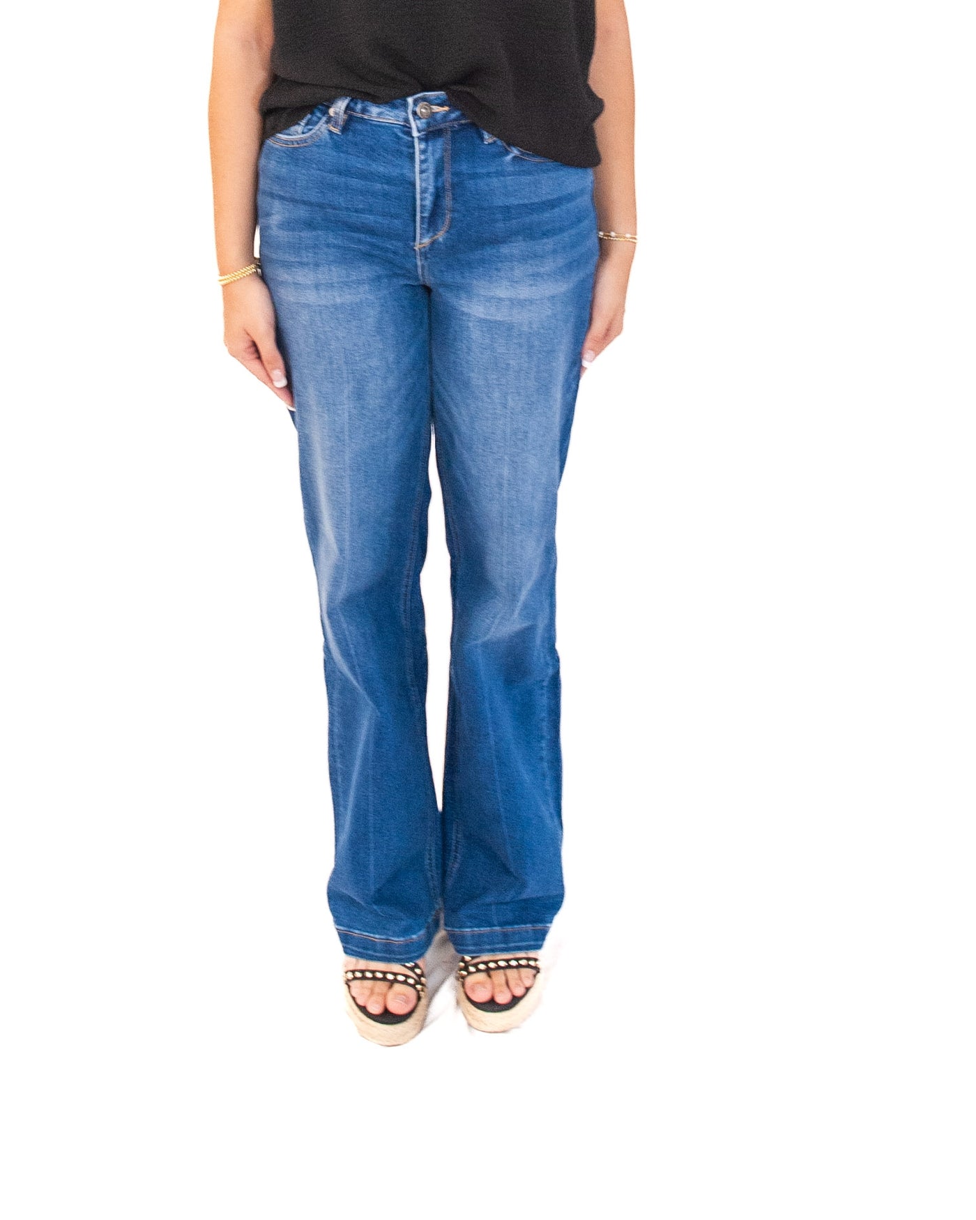 Believe The Magic Wide Leg Jeans