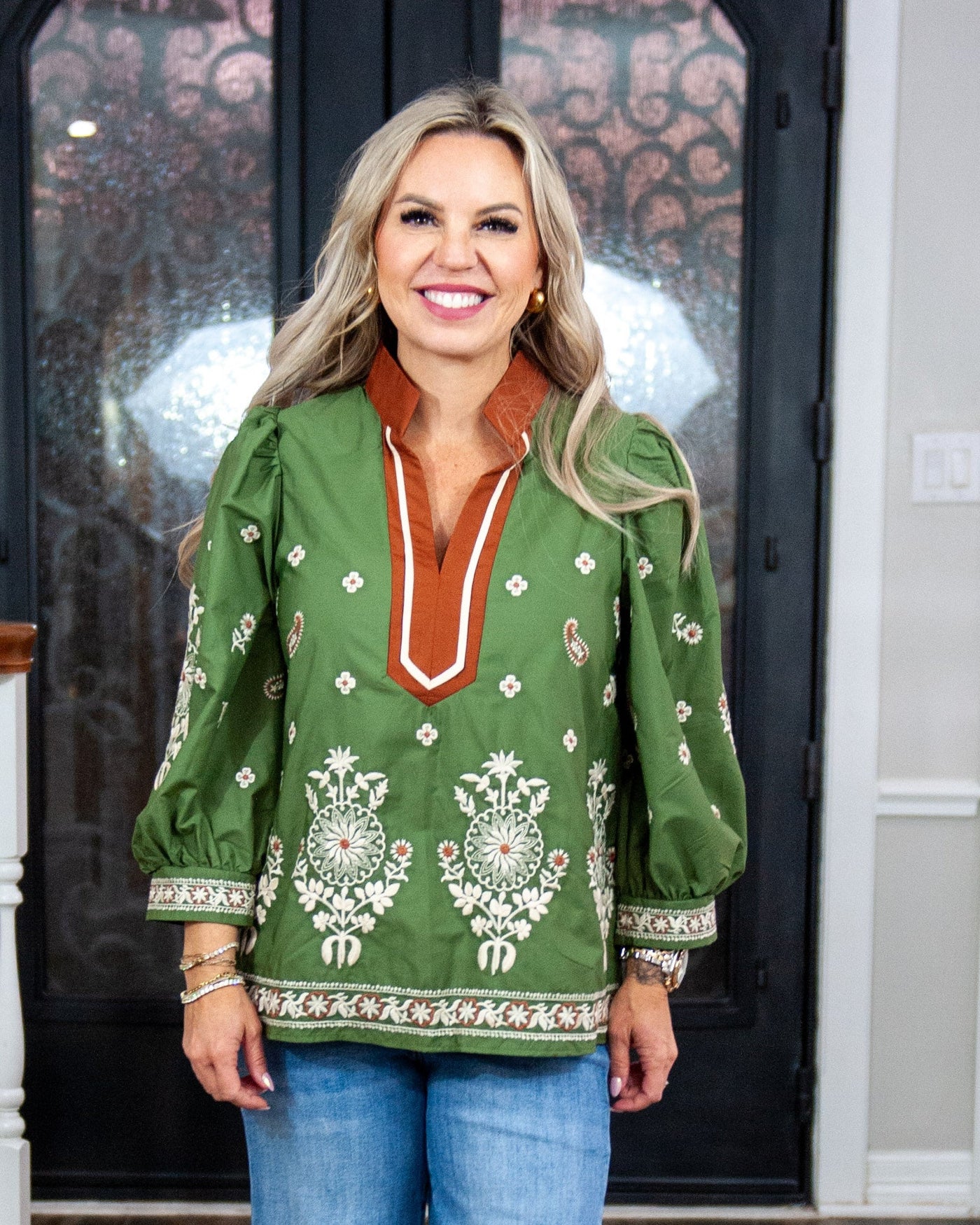 Nitya Embroidered Blouse