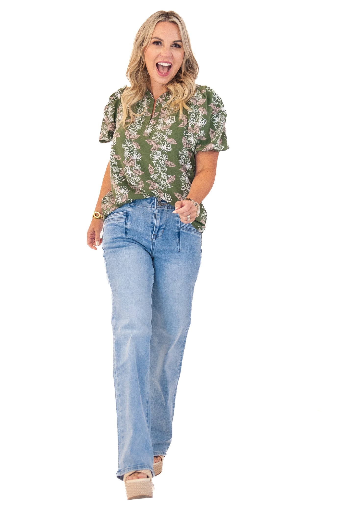 Forever Daydreaming Wide Leg (Light)