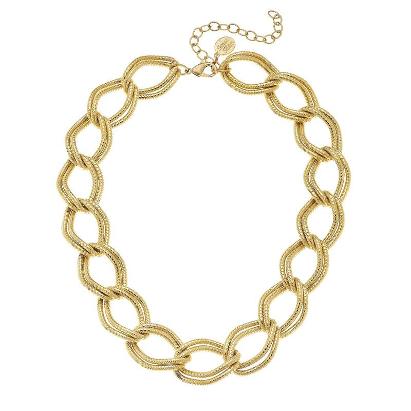 SS Textured Double Chain
