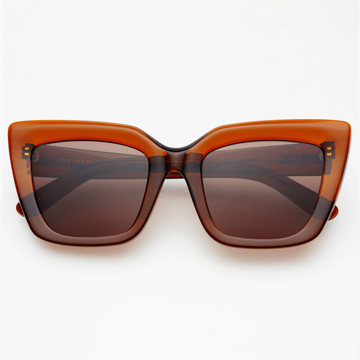 Portofino Acetate Oversized Cat Eye Sunglasses