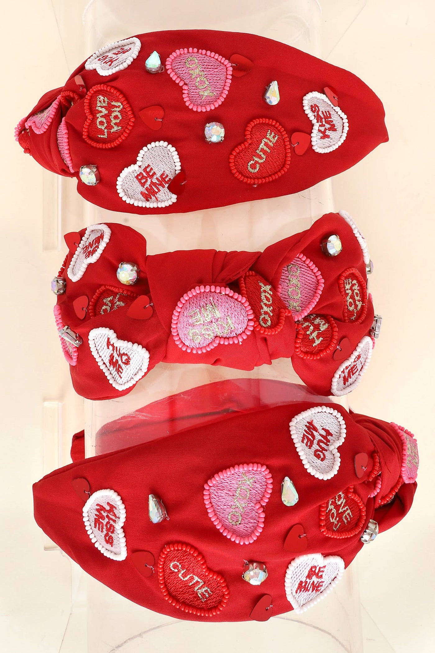 Valentine's Day Conversation Hearts Headband