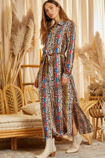 Rowan Leopard Print Maxi Dress