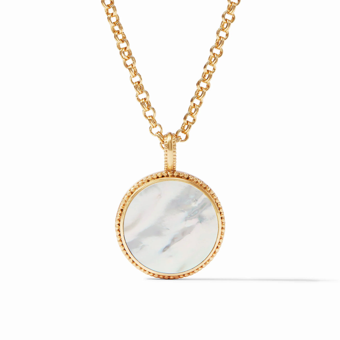 Soleil Pendent Gold Mother of Pearl