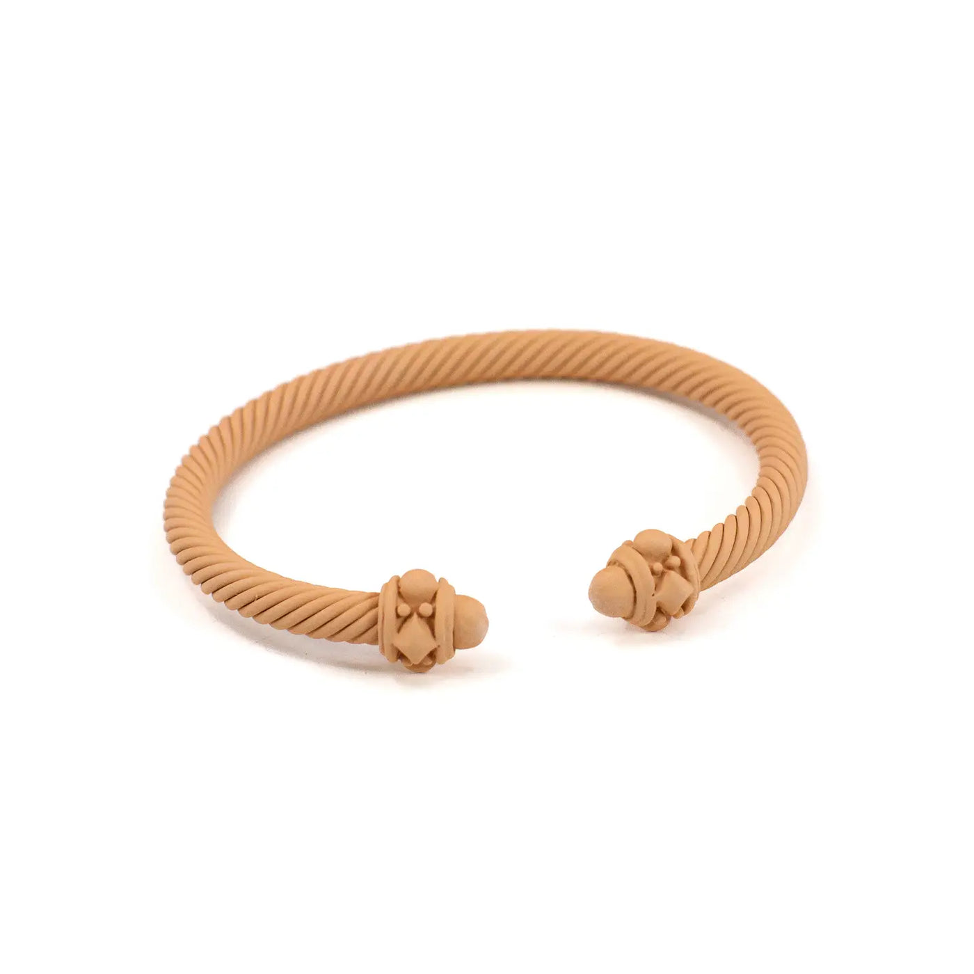 Cable Cuff Bracelet (Carmel)